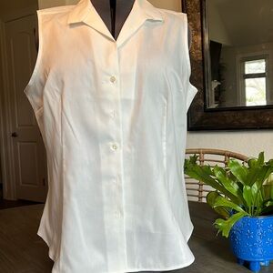 Jones of New York XL sleeveless  white washable